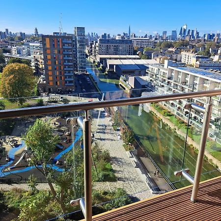 Cozy Double Room With Large En Suite Near Canary Wharf London With Amazing Views In A Shared Apartment ภายนอก รูปภาพ
